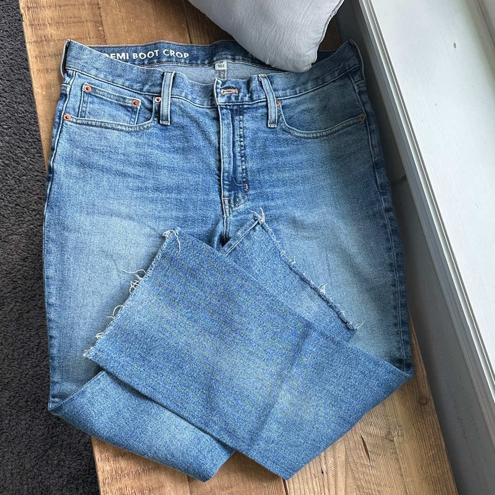 J.Crew Demi Boot Crop Size 30 EUC
